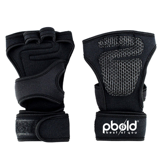 Guantes Gimnasio Con Munequera V1 Pbold