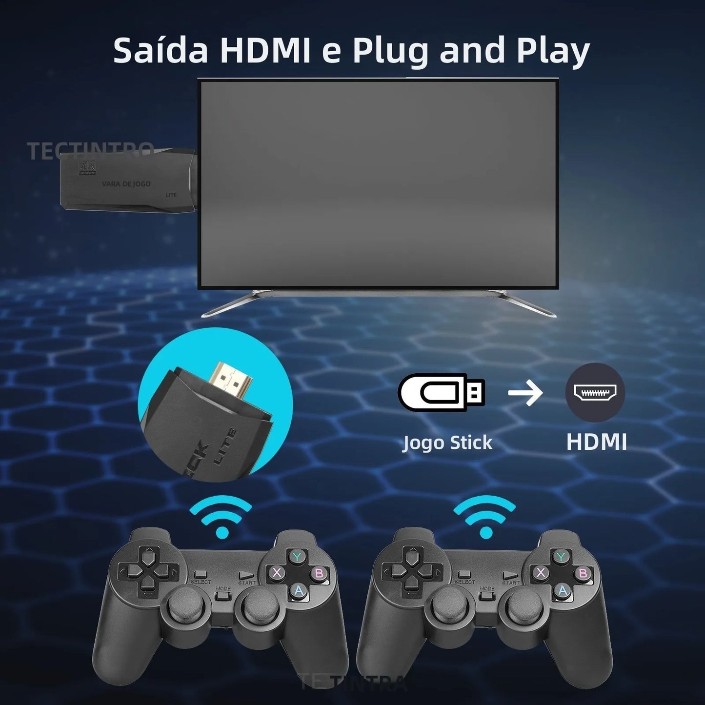 M8 Video Game Console 4K HD Built-in 20000 Games